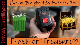 Revive Your Drill Master Battery Easy Fix For Harbor Freights 18v Nicad Pack [upl. by Canotas]