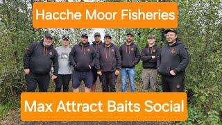 The First Max Attract Baits Promo Team Social at Hacche Moor Fisheries [upl. by Yemarej]