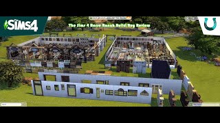 Sims 4 Horse Ranch Build Buy Review [upl. by Dix88]