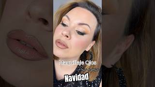 🎄Look Ojos paso a paso para esta Navidad🎄 Pregúntame si quieres saber algún producto [upl. by Namron]