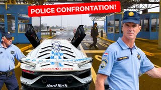 CROATIA BORDER POLICE DENY LAMBORGHINI ENTRY … NO GREEN CARD [upl. by Harv]