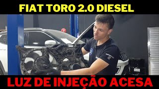 ATUALIZADO FIAT TORO 20 DIESEL COM LUZ DE INJEÇÃO ACESA [upl. by Styles]