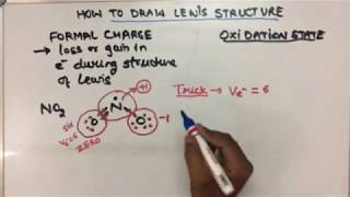 Trick to draw LEWIS STRUCTURE amp to calculate FORMAL CHARGE [upl. by Stutman]