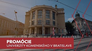 Právnická fakulta UK  promócie Univerzity Komenského v Bratislave [upl. by Onairam]