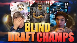 MY BEST DRAFT BLIND DRAFT amp PLAY MADDEN 16 DRAFT CHAMPIONS vs LOSTNUNBOUND [upl. by Dex]