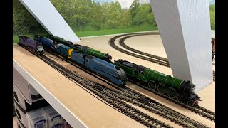 Hornby HMDCC TT120 HST Swift Run With Coaches [upl. by Cosenza537]