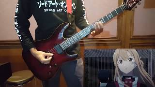 Sword Art Online Ordinal Scale劇場版SAO  オーディナル・スケール Guitar Cover Catch the Moment【LiSA】 [upl. by Eilliw]