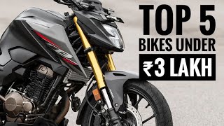 Top 5 Lastest Bikes Under 3 Lakh On Road Price  Best Bikes To Buy on Diwali  Latest Price List [upl. by Siuoleoj110]