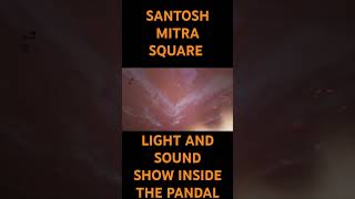 The sphere Special light and sound show in puja pandal of Santosh Mitra square [upl. by Armyn]