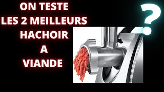 ON TESTE les 2 Meilleurs HACHOIR A VIANDE ÉLECTRIQUE 2023 comparatif avis et guide dachat Lidl Bo [upl. by Nyrb]