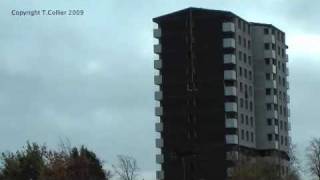 Gracemount Flats Demolition [upl. by Chemash972]