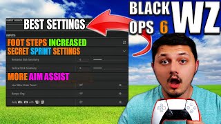 New BEST BLACK OPS 6 WARZONE SETTINGS MOVEMENT Audio  Controller Settings CONSOLE OR PC [upl. by Nowd527]