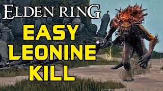 ELDEN RING BOSS GUIDES How To Easily Kill Leonine Misbegotten [upl. by Scotti666]