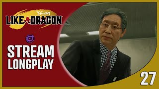 Elder Law  27  Yakuza Like A Dragon Live Stream Longplay [upl. by Oirotciv107]