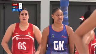 Tonga Vs Samoa SemiFinals Netball  SOL2023 Pacific Games [upl. by Oile580]