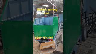 Electric garbeg cart electricvehicles everyone digitaltutorial contractor [upl. by Arela]