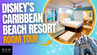 Disneys Caribbean Beach Room Tour [upl. by Eynobe885]