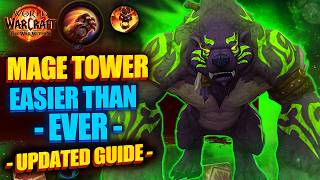 Ultimate GUARDIAN Druid Mage Tower GUIDE  WoW The War Within  Walkthrough [upl. by Ocsicnarf651]