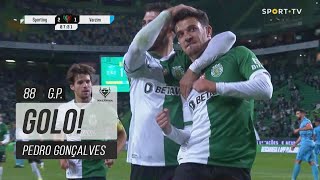 Goal  Golo Pedro Gonçalves Sporting 21 Varzim SC Taça da Portugal 2122 [upl. by Etsyrk141]