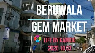 BERUWALA GEM MARKET IN SRI LANKA China fort beruwala Sri lanka Gems Market Gem Travel Vlog [upl. by Kartis340]