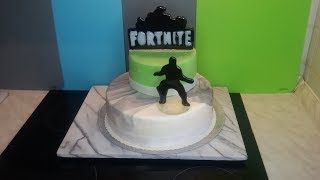 Fortnite Isomalt cake topper Zuckeraufsatz 2 Torte [upl. by Eatnuahs]