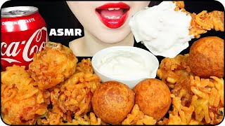 BHC 포테킹 후라이드 치킨 먹방 치즈볼 ASMR MUKBANG POTATO FRIED CHICKEN NO TALKING EATING SOUND [upl. by Egroeg832]