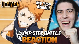 SO MUCH HYPE  Haikyu The Dumpster Battle  Movie Reaction [upl. by Ameg562]