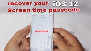 How to remove restrictions or Screen time passcode on all iOS [upl. by Refinnaej984]