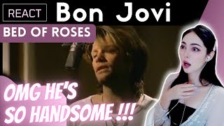 FIRST TIME REACTING to BON JOVI  BED OF ROSES [upl. by Yrehcaz]