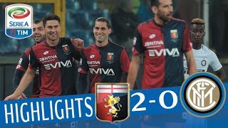 Genoa  Inter 20  Highlights  Giornata 25  Serie A TIM 201718 [upl. by Gabrielle]