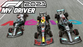 CHAOS FILLED RACE TROUBLE FOR CHAMPIONSHIP LEADER  F1 2021 My Driver Part 17 [upl. by Nosrak]