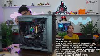 Skytech Customer PC Build Stream 10232024 [upl. by Nnairac422]