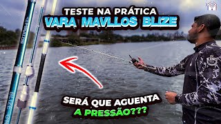 🎣 Vara Mavllos Blize 6lb Teste na Prática Será a Melhor Ultralight do Aliexpress [upl. by Ivie]