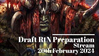 🌟 ALL DRAFTS NO BRAKES 🌟 HELP ME GET BETTER AT DRAFTING 🌟 Preparing for second and final RtN 🌟 [upl. by Ahsiket]