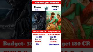 Devara vs Pushpa The Box Office Showdown [upl. by Uahc]