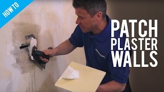 How to Patch Plaster Walls [upl. by Myrna787]