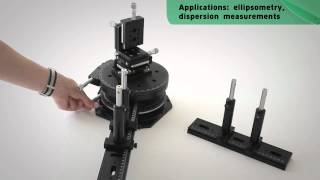 Goniometer for ellipsometry [upl. by Mook241]