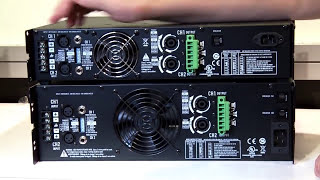 QSC CMX Power Amp Review  Preferred over RMX for Permanent Installations [upl. by Ardnalahs]