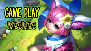 GAMEPLAY NANA PUSH RANK mobilelegends [upl. by Faust]