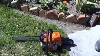 STIHL MS180 [upl. by Arriek]