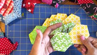 Whip Stitch amp Flat Back Stitch  English Paper Piecing [upl. by Aretta]