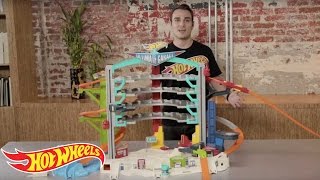 How to build the Hot Wheels Ultimate Garage  OFFICIAL Product Demo  HotWheels [upl. by Noxaj]