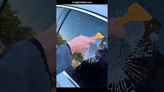 Creative Car Window Decals  Shattered Glass Series [upl. by Nylime]