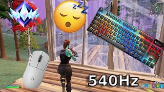 Steelseries Apex pro Tkl ASMR🤩 Unreal Ranked 💰 Satisfying Keyboard Fortnite 540 FPS Smooth 4K😴😴 [upl. by Reteid]