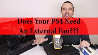 PS4 Pro External Cooling Fan  Does it Run Cooler [upl. by Eleanore570]