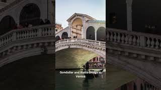 rialtobridge gondola venice italy [upl. by Wrennie]