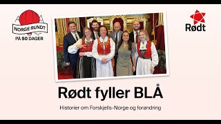 LIVE Rødt fyller BLÅ Historier om ForskjellsNorge og forandring [upl. by Adnuhsar546]