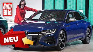 2021 VW Arteon R Shooting Brake 20 TSI 320 PS TOP SPEED AUTOBAHN DRIVE POV [upl. by Devonne]