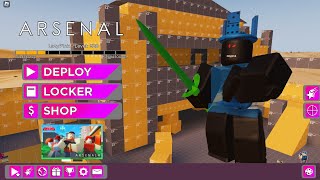 Roblox Arsenal Getting 1x1x1x1 Skin Duo [upl. by Ahsinnod]