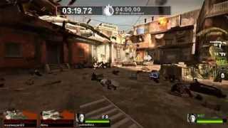 L4D2  FAVELA from MW2 Custom Survival Map w YouAlwaysWin and Nitro [upl. by Derward421]